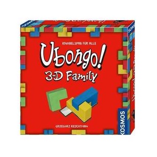 Ubongo 3-D Family, Legespiel, für 1-4 Spieler, ab 8 Jahren (DE-Ausgabe)