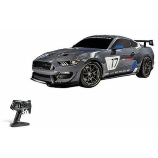 Mondo Motors Funkferngesteuerter Global Mustang GT4 4WD R/C-Modell 1/10-bis 30 km/h Geschwindigkeit -Drift Action-Auto Spielzeug Spielzeug für Kinder 63529 Farbe Grau 63529