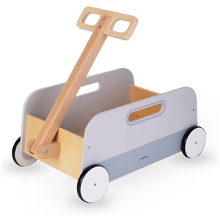 Mamabrum Lauflernhilfe Holzspielzeugwagen - Zuganhänger