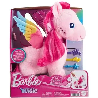 MATTEL HPJ50 Barbie Laufender Pegasus mit Flatterflügeln Funktionsplüsch