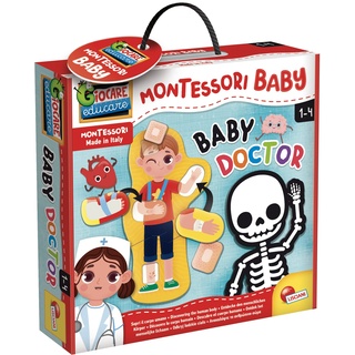 Lisciani 97159 Doctor, Montessori Baby Doktor Puzzle, S