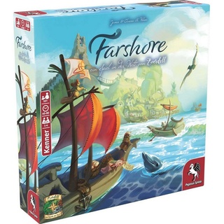 Pegasus Spiele Spiel, Familienspiel 57611G - Farshore Ein Spiel in der Welt von Everdell DE, Strategiespiel bunt