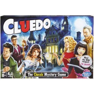 Hasbro 387123480 Cluedo, das klassische Detektivspiel, englische Version