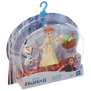 Disney Die Eiskönigin kleine Anna Puppe mit Olaf und Korb, inspiriert durch den Film Die Eiskönigin 2