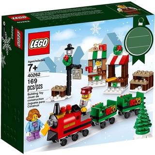 LEGO® 40262 Weihnachtslandschaft - Weihnachten - Weihnachtsbahn Einsenbahn Zug
