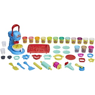 Play-Doh Kitchen Creations Küchenmaschine und Plätzchen-Party Spielset für Kinder ab 3 Jahren mit 15 Dosen