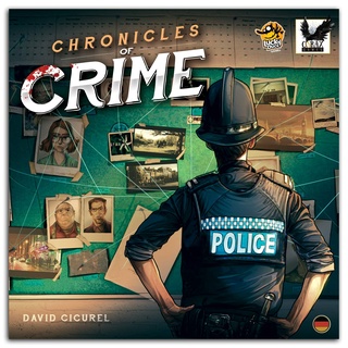 Corax Games | Chronicles of Crime | Krimispiel mit App (Grundspiel)