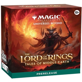 Magic the Gathering Lord of the Rings Tales of Middle-Earth Prerelease Kit - 6 Packs, Dice, Promos