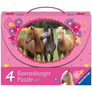 Wunderschöne Pferde (Kinderpuzzle), Puzzlekoffer