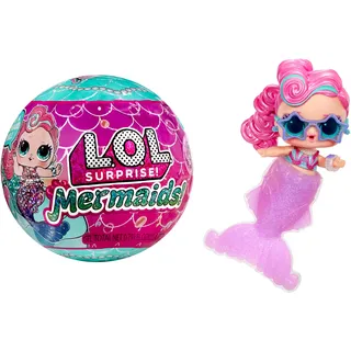 L.O.L. Surprise! Mermaids Tots - Mode-Minipuppen mit Farbwechselnden Schwänzen - Geeignet für Sammler, Mädchen und Jungen ab 4 Jahren