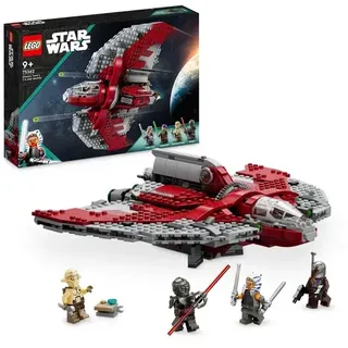 LEGO Star Wars 75362 Ahsoka Tanos T-6 Jedi Shuttle, Raumschiff-Spielzeug