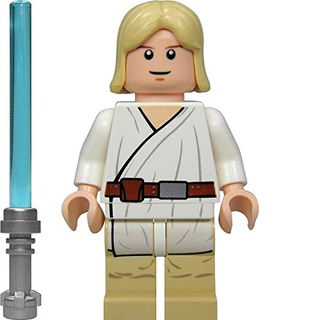 LEGO Star Wars Minifigur – Luke Skywalker mit blauem Laserschwert