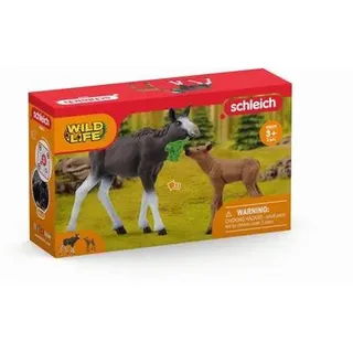 Schleich - Wild Life - Elch Familie