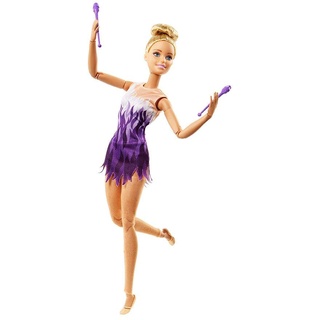 Mattel Barbie FJB18 Made to Move Rhythmische Sportgymnastin Puppe