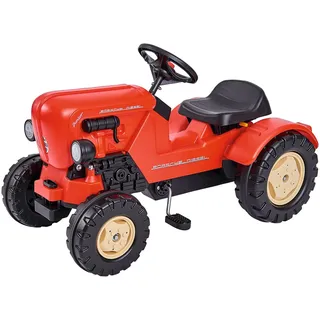 BIG Trettraktor Porsche Diesel-Junior, BxTxH: 46x54x88 cm rot|schwarz