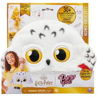 Spin Master Wizarding World Harry Potter Hedwig Purse Pets, interaktive Eulen-Um