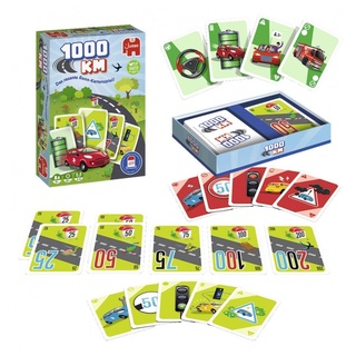 Jumbo Spiele Spiel, 1000KM - Das Kartenspiel - deutsch
