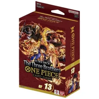 BANDAI One Piece Card Game - Ultra Deck- The Three Brothers st-13 - eng