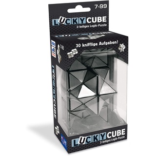 HUCH! 880666 Lucky Cube Logikpuzzle, bunt