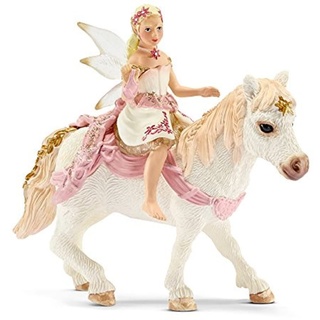 Schleich 70501 - Lilienzarte Elfe auf Pony reitend