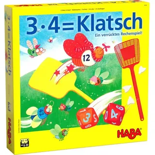 Haba Lernspielzeug HABA 3x4=Klatsch, Lernspiel