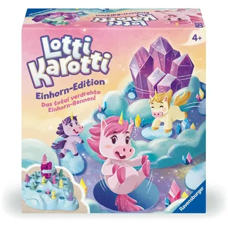 Ravensburger Spiel Kinderspiel Wettlaufspiel Lotti Karotti Einhorn Edition 22580