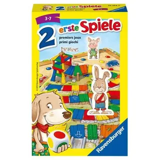 Zwei erste Spiele (Kinderspiel) Spielesammlung für 2-4 Spieler