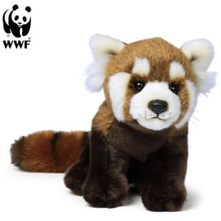 WWF Kuscheltier Plüschtier Roter Panda (23cm), sitzend beige|braun