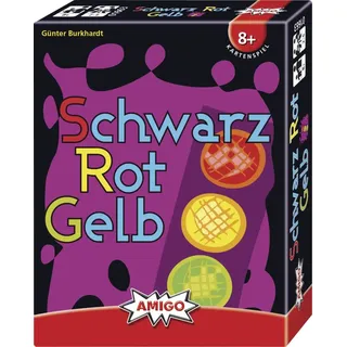 Amigo Spiel + Freizeit 1720 1663 - Schwarz Rot Gelb, Kartenspiel, 7 Jahre to 99 Jahre