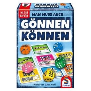 Schmidt-Spiele Würfelspiel 49368 Gönnen Können, ab 8 Jahre, 1-6 Spieler