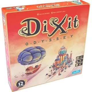 Asmodee Italia, Dixit Odyssey, Brettspiel, italienische Ausgabe, 8005.