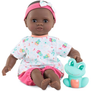 Babypuppe COROLLE "Mon premier poupon, Badebaby Alyzee" Puppen rosa Kinder Altersempfehlung mit Vanilleduft