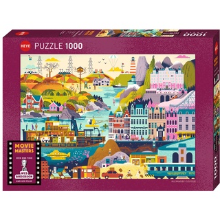 Heye Anderson Films 1000 Teile Filmpuzzle, Silver, 50 x 70 cm