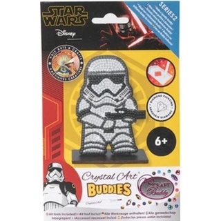 Craft Buddy CAFGR-SWS011 - Crystal Art Buddies, Stormtrooper Disney Star Wars Serie 2, Bastelset, Höhe: 11cm