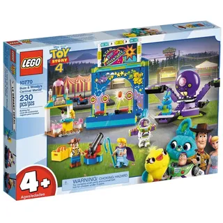 LEGO | Disney Pixar’s Toy Story 4 Buzz & Woody’s Carnival Mania 10770 Building Kit, New 2019 (230 Piece)