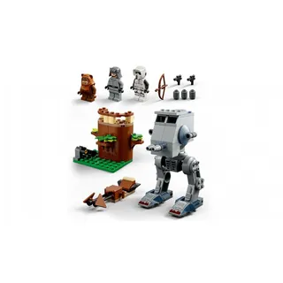 LEGO® LEGO 75332 Star Wars AT-ST Spielbausteine, (Set, 87 St., Unterhaltung) bunt