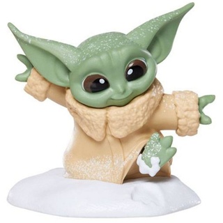 Hasbro Spielfigur Star Wars Bounty Collection, (Größe: ca. 6 cm), The Child Baby Yoda Grogu Baby Yoda Schneespaziergang