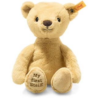 Steiff 242120 Soft Cuddly Friends My first Teddybär- 26 cm - Kuscheltier für Babys - goldblond (242120), beige 144 g