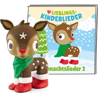 Tonies Hörfigur 10001334 - Lieblings-Kinderlieder - Weihnachtslieder 2 (Neuauflage 2022) - Beige