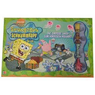 Nickelodeon Spielfigur Nickelodeon C6950 Spongebob Schwammkopf Spiel "Die große Jagd zur Kros bunt