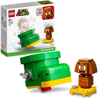 LEGO 71404 Super Mario Gumbas Schuh – Erweiterungsset, Spielzeug zum kombinieren mit Mario, Luigi oder Peach Starterset, mit Gumba Figur - Bunt