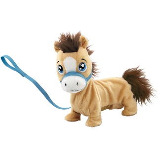 Animagic Pumpkin the Pony, Interaktives Stofftier für Kinder ab 2 Jahren, Plüschtier Pferd