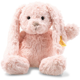 Steiff Tilda Hase - 30 cm - Plüschhase mit Schlappohren - Kuscheltier für Kinder - Soft Cuddly Friends - beweglich & waschbar - rosa (080623)