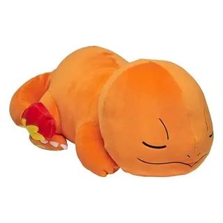 Pokémon - Plüschfigur Glumanda schlafend (45 cm)