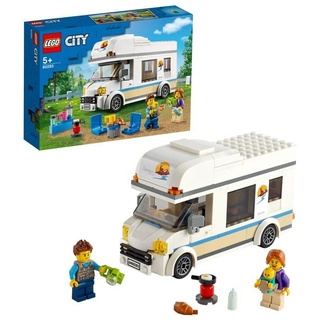 LEGO City Starke Fahrzeuge 60283 Ferien-Wohnmobil Spielzeug Campingbus