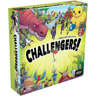 Asmodee - Challengers - Brettspiel, 1-8 Spieler, 8+ Jahre, Preissieger des Jahres 2023, italienische Ausgabe