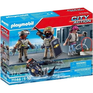 Playmobil® Spielbausteine PLAYMOBIL ® 71146 SWAT-Figurenset