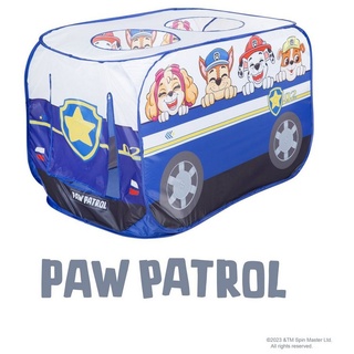 roba® Spielzelt Paw Patrol Kinderzelt in Autoform, Indoor & Outdoor blau|weiß