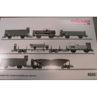Märklin 46087 Güterwagen Set Königlich Bayerische Sts. B gealtert