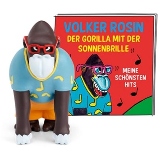tonies Hörfiguren für Toniebox, Volker Rosin – Der Gorilla mit der Sonnenbrille, Kinderlieder für Kinder ab 3 Jahren, Spielzeit ca. 53 Minuten